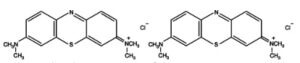 The molecular structures of dyes contain conjugated aromatic rings.