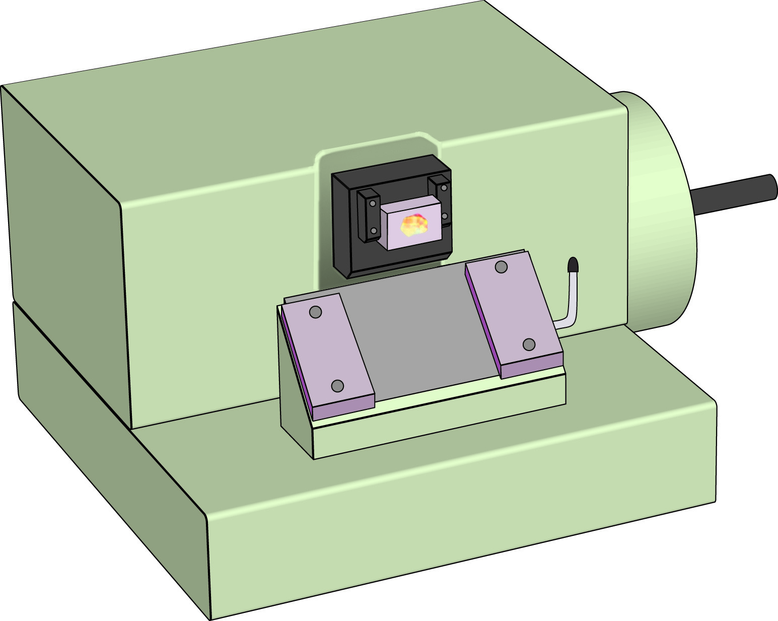 Rotary microtome for light microscopy